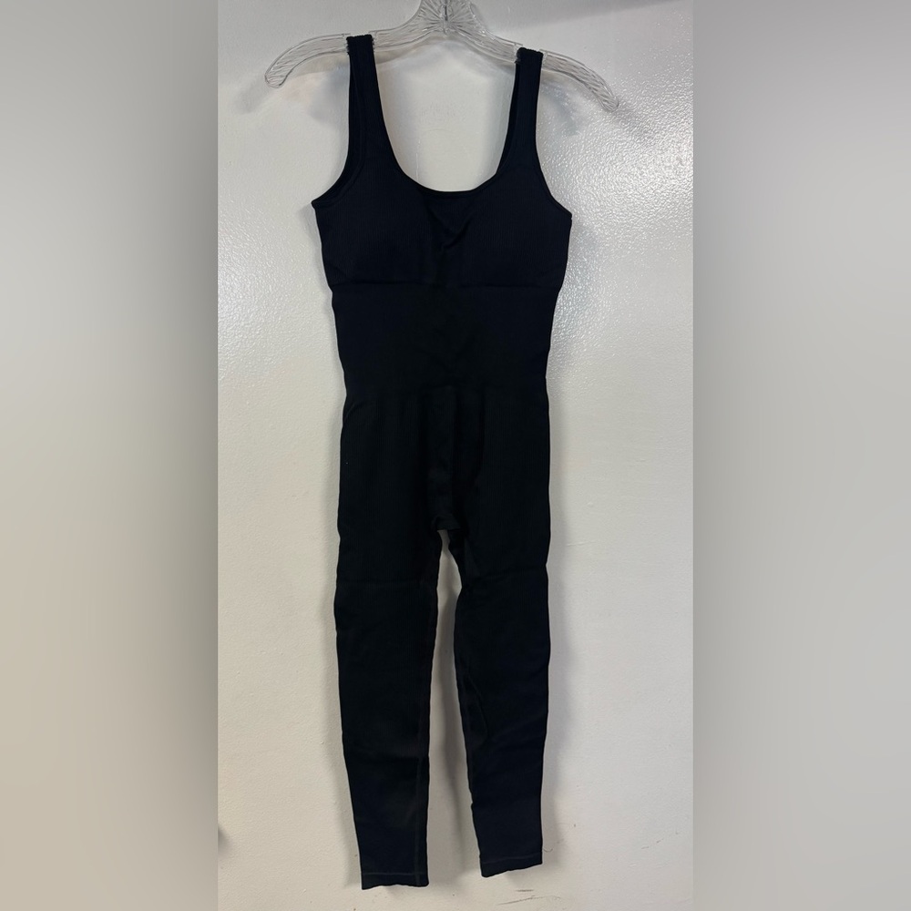 Women’s Black Ribbed Leggings - Comfortable Everyday Bottoms
